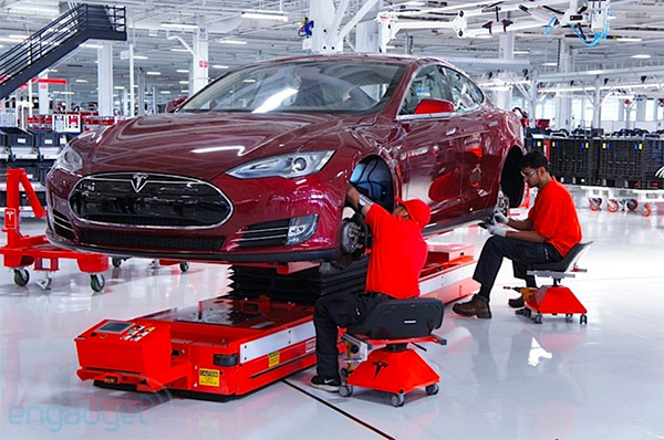 5500 электронных автомобилей - рекордные реализации Tesla Motors в 3-ем квартале