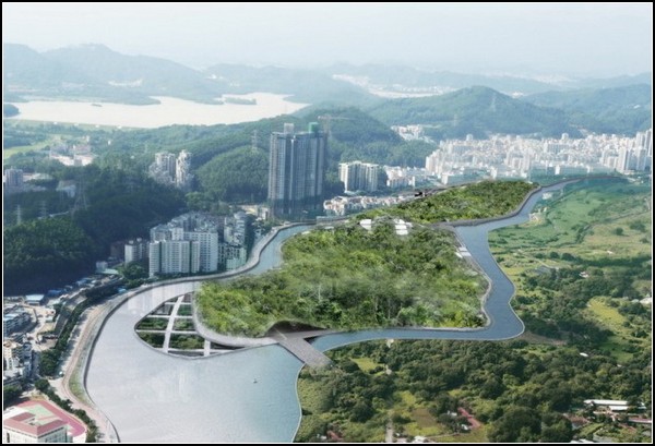 Гонконг: Концепция эко-острова Eco-Land