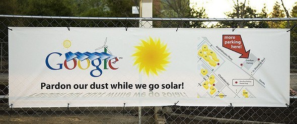 Гугл с партнерами заключили соглашение о строительстве 6 солнечных ферм