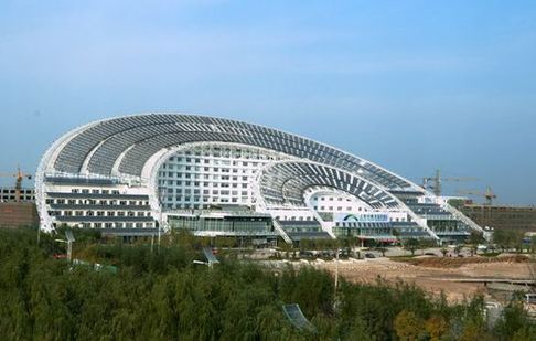 Китай: наибольший в мире энергосберегающий бизнес-центр