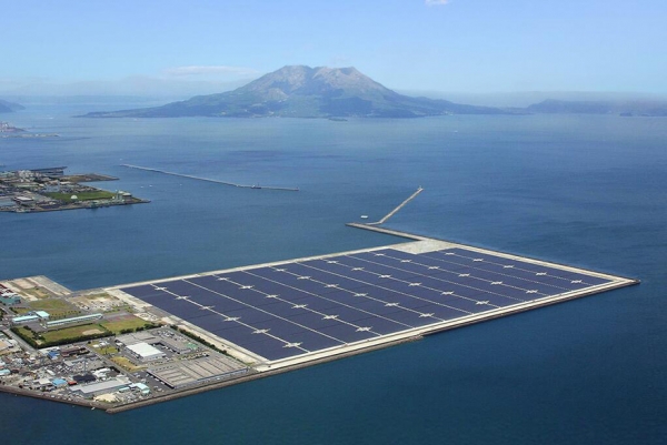 Большая береговая солнечная электрическая станция запущена в Стране восходящего солнца