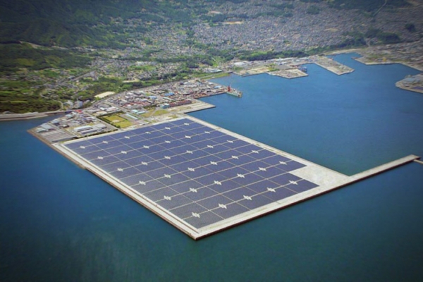 Большая береговая солнечная электрическая станция запущена в Стране восходящего солнца