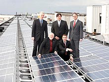 На заводе Фольксваген в Ганновере завершилось строительство солнечной электростанции
