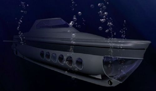 Подводная лодка на энергии плавающей солнечной батареи - солнечная энергия, другая энергетика, другая энергия, солнечная панель