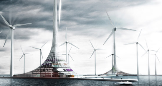Проект Turbine City: туристский комплекс на другой энергии