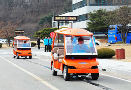 Республика Корея: дорожная разметка - источник энергии для электромобилей