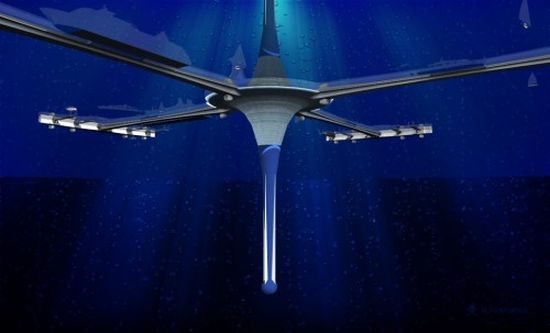 Эко-архитектура: подводный небоскреб Gyre на другой энергии