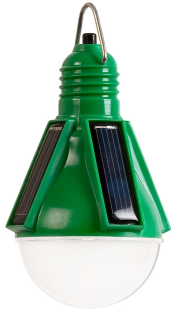 Электронная лампочка на солнечных батареях