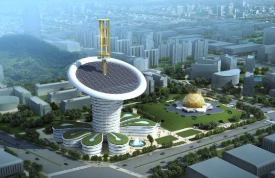 Китай: проект строения на возобновляемых источниках энергии