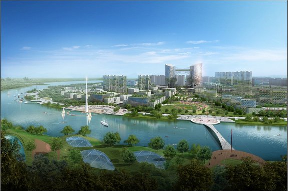 В Китае к 2020 г. будет построен Эко-сити