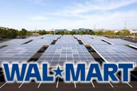 В магазинах Walmart будут установлены тонкопленочные солнечные модули